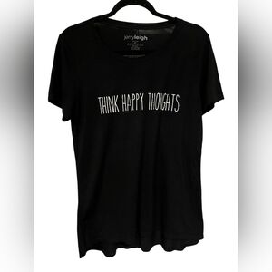 JerryLeigh Think Happy Thoughts shirt sz XXL 20